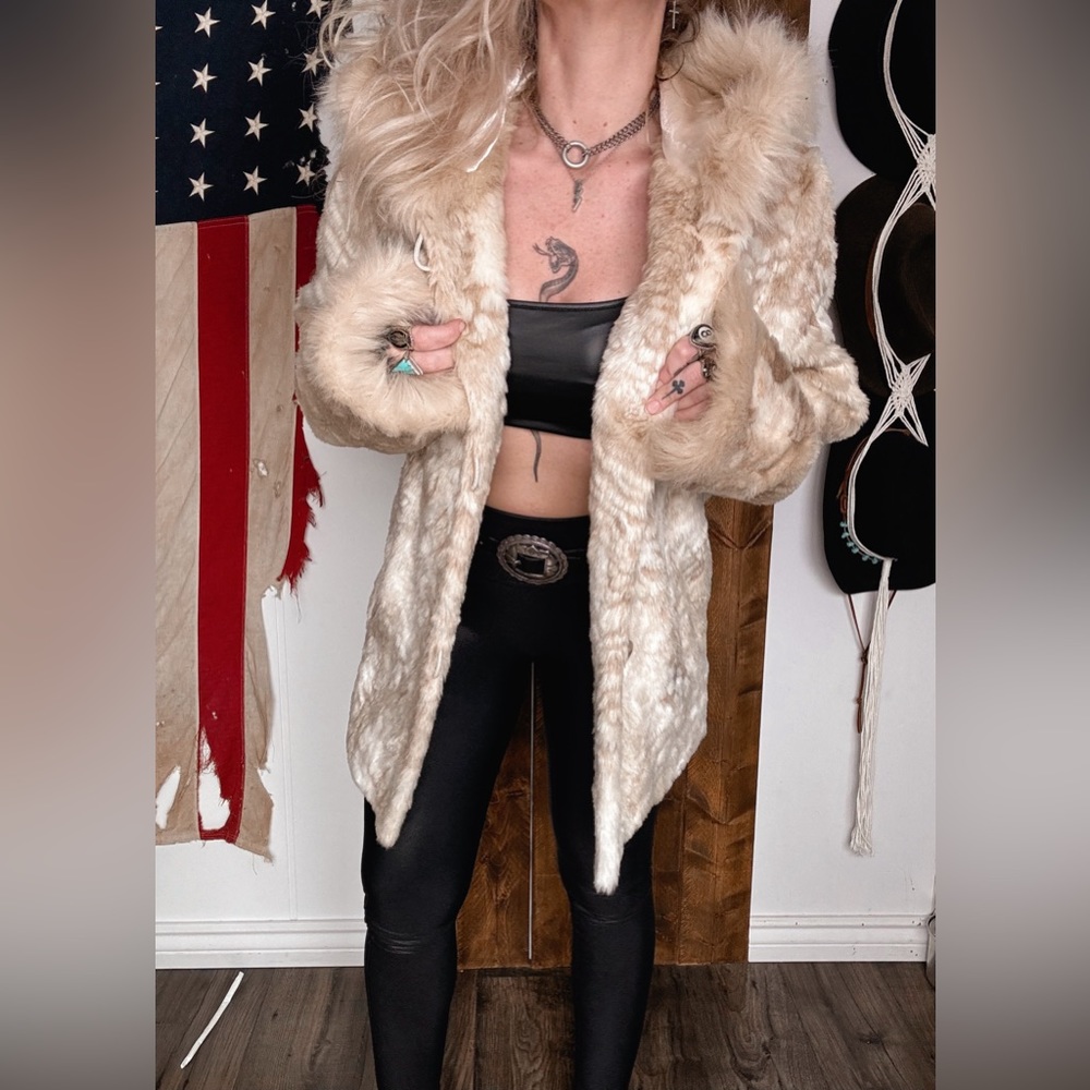 Penman’s Vintage Hooded Fur Coat